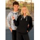 S8024 Split & Laced Athletic Hoodie