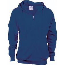 S8025 Quarter Zip Fleece Hood